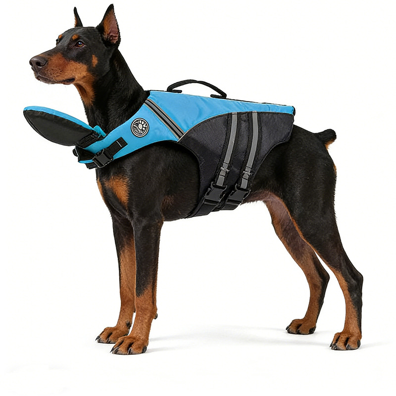 Dog Life Jacket - Colete Salva-Vidas para Cães de Alta