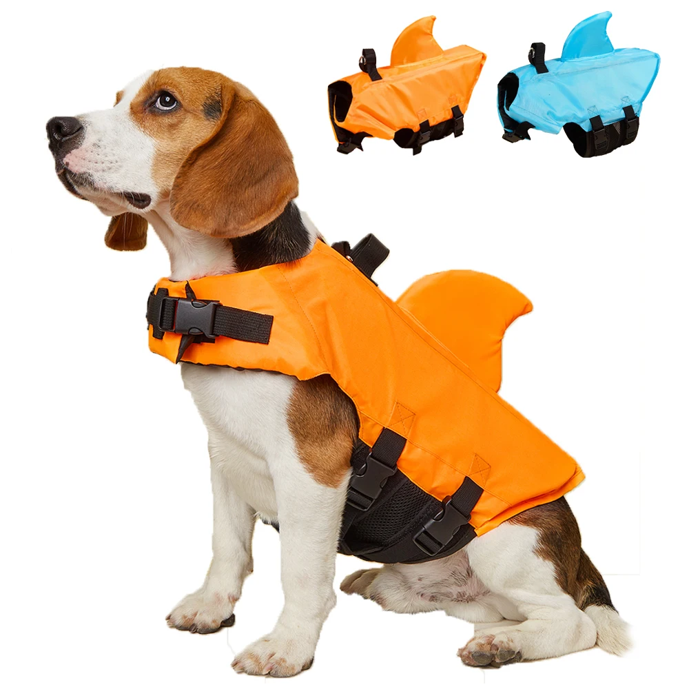 Dog Life Jacket - Colete Salva-Vidas para Cães 2026 Shark