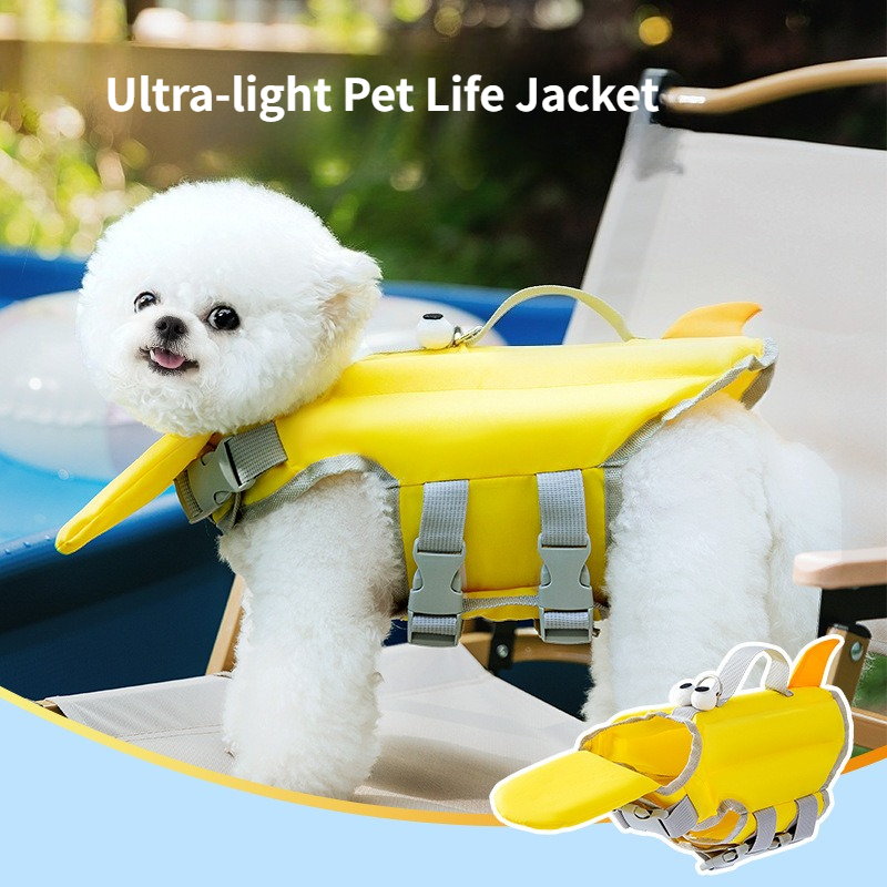 Colete Salva-Vidas para Cães d - Dog Life Jacket avaliação e preço