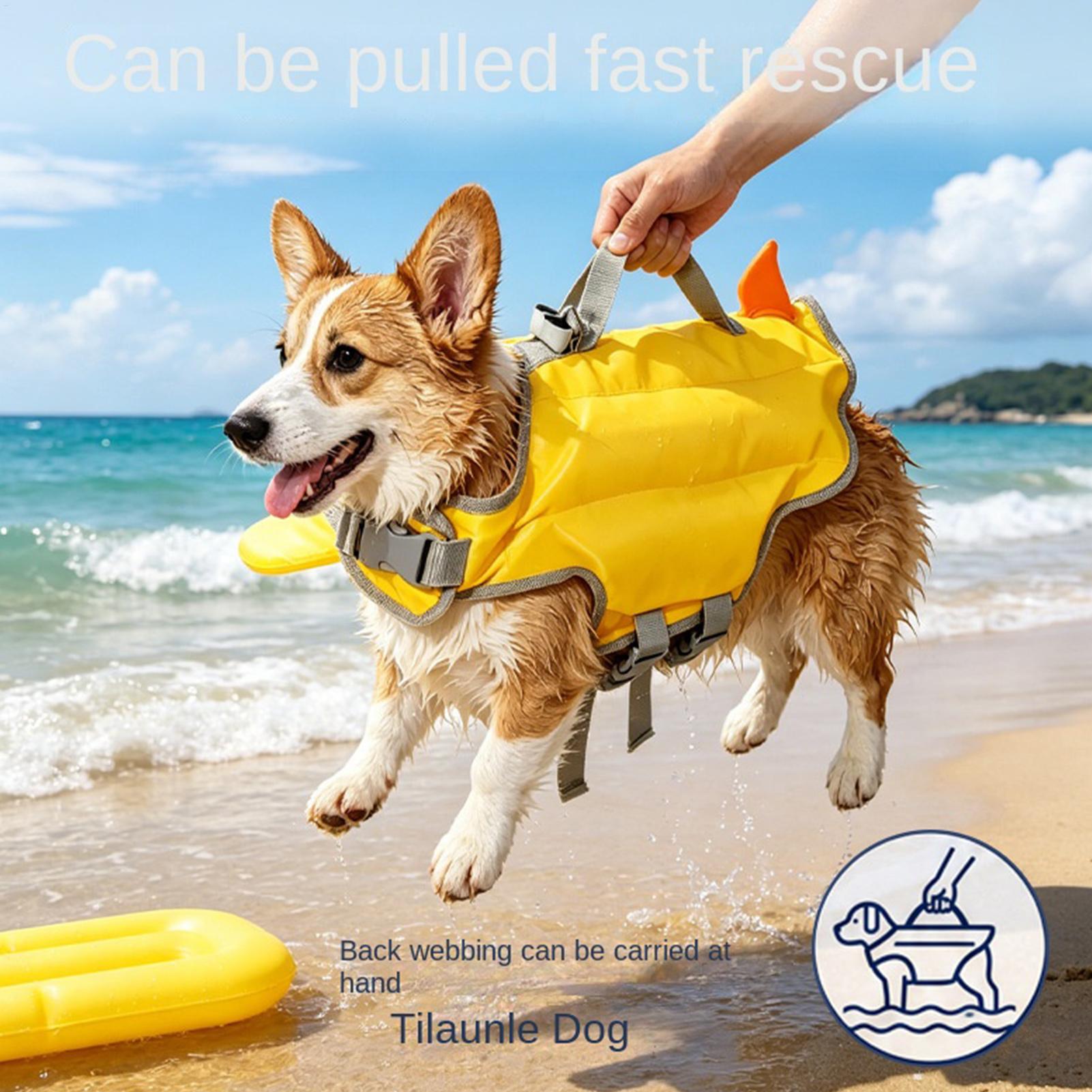 Colete Salva-Vidas para Cães d - Dog Life Jacket avaliação e preço