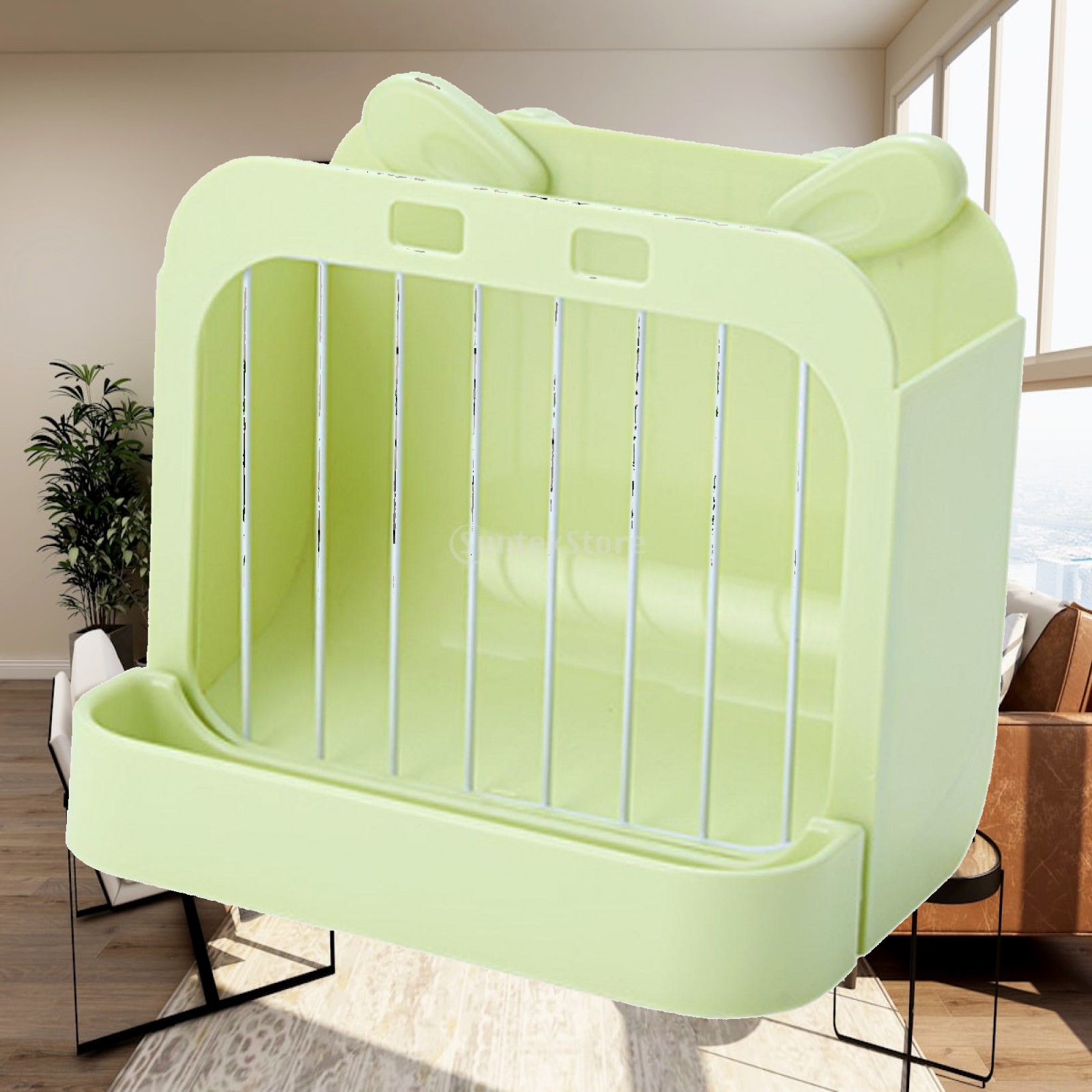 Comedouro de Feno para Coelhos - Rabbit Pellet Feeder avaliação e preço