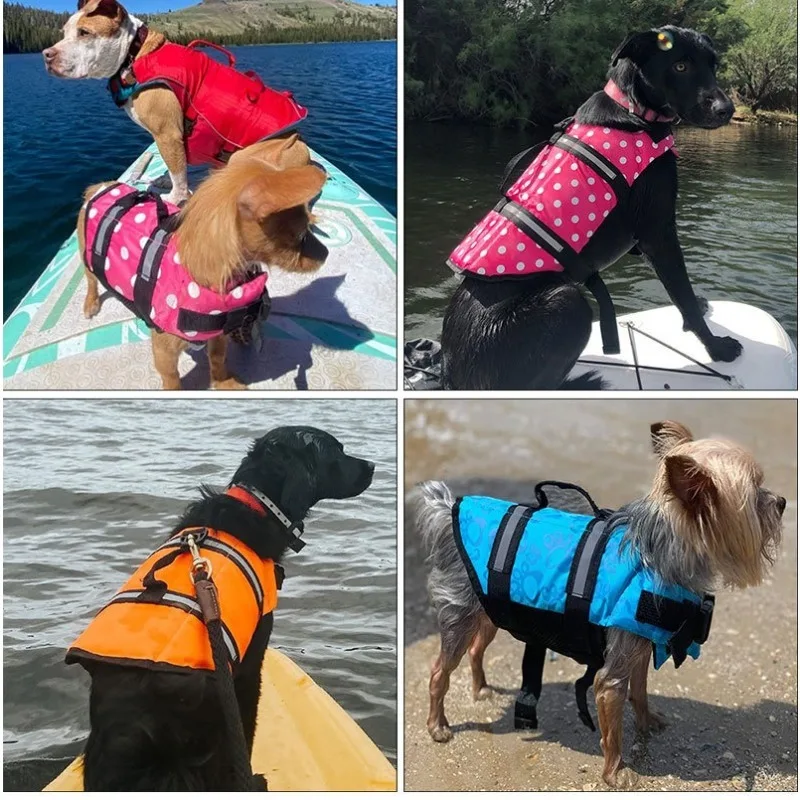 Colete Salva-Vidas para Cães,  - Dog Life Jacket avaliação e preço