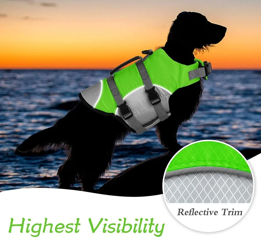 Colete Salva-Vidas Ajustável p - Dog Life Jacket avaliação e preço