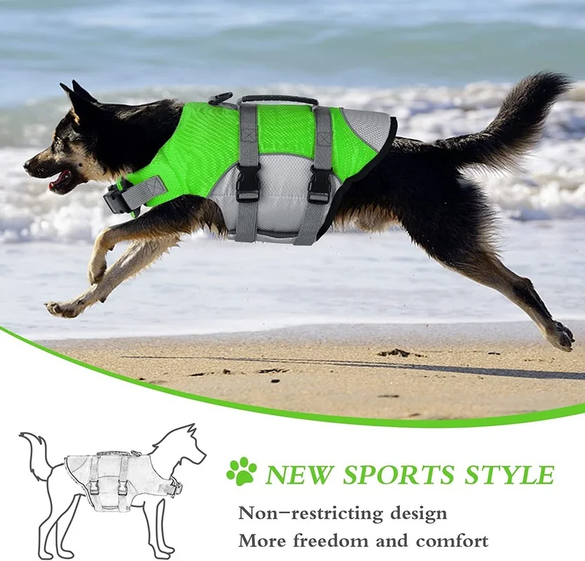 Colete Salva-Vidas Ajustável p - Dog Life Jacket avaliação e preço