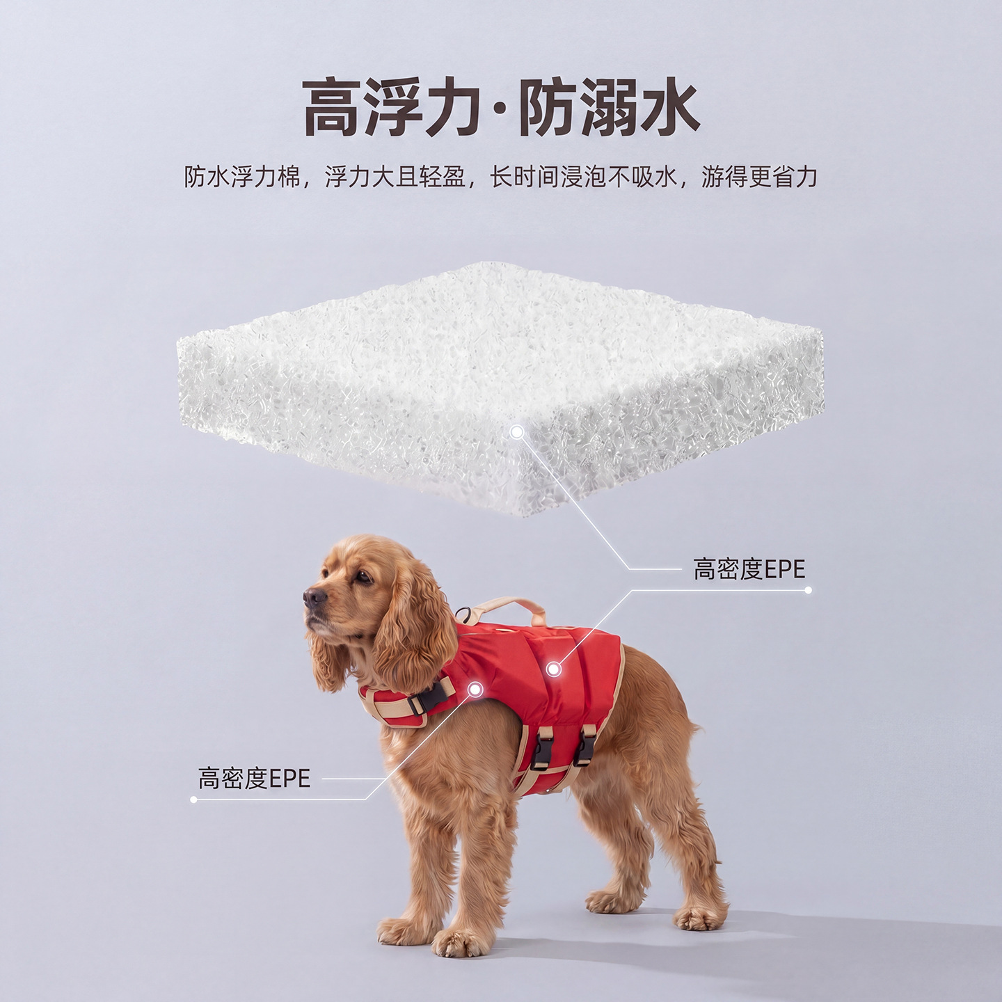 Colete salva-vidas para cães,  - Dog Life Jacket avaliação e preço